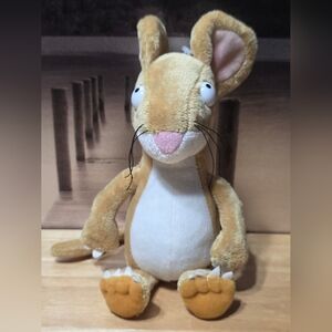 Charming Plush Mouse Toy - Tan and Cream Gruffalo Aurora